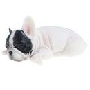 Plastic Realistic Wildlife Jungle Forest Ocean Animals - Sleeping French Bulldog Dog Puppy Action Figure Pet Eduactional Toys Kids Collectibles