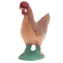 Realistic Simulation Hen Chicken Family Farm Animal Model Action Figure for Kids Home Desk Decor