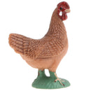 Realistic Simulation Hen Chicken Family Farm Animal Model Action Figure for Kids Home Desk Decor