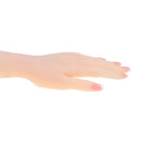 1:1 Realistic Human Female Hand Massage Acupuncture Model Nail Art Practice Jewelry Bracelet Ring Display Tool School Teaching Â–Left