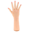 1:1 Lifesize Silicon Gel Female Hand Model Nail Art Practice Manicure Training Jewelry Display Prop Surgery Beauty Lab Ornament Â–Right