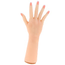 1:1 Lifesize Silicon Gel Female Hand Model Nail Art Practice Manicure Training Jewelry Display Prop Surgery Beauty Lab Ornament Â–Right