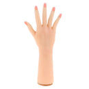 1:1 Lifesize Silicon Gel Female Hand Model Nail Art Practice Manicure Training Jewelry Display Prop Surgery Beauty Lab Ornament Â–Right