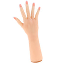 1:1 Lifesize Silicon Gel Female Hand Model Nail Art Practice Manicure Training Jewelry Display Prop Surgery Beauty Lab Ornament Â–Right