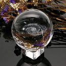 80mm Galaxy Crystal Ball Photography Photo Props Home Office Decor