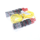 PVC Jump Rope Cardio Jumping Rope Skipping Ropes Sports Workout Exercise Toy for Men Women Children - Yellow