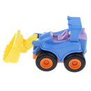 Set of 4 Friction Powered Cars Push and Go Car Construction Vehicle Toys for Kids Toddler Christmas Gift