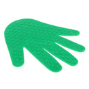 Plastic Hand Print Sensory Training Massage Equipment Kids Outdoor Game Exercise Toy - Green
