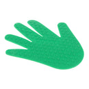 Plastic Hand Print Sensory Training Massage Equipment Kids Outdoor Game Exercise Toy - Green