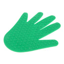 Plastic Hand Print Sensory Training Massage Equipment Kids Outdoor Game Exercise Toy - Green