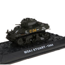 1:72 Scale WWII American M5A1 Stuart-1944 Tank Destroyer Deicast Army Model Collection Toy Showcase Display