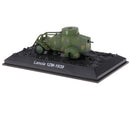 1/72 Scale Italian Armoured Car Lancia 1ZM Model, World War I & II Army Fighting Vehicle Toy Collectibles