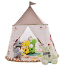 116x11x123cm Foldable Pop Up India Teepee Castle Tent Ball Pit Play Indoor & Outdoor Playhouse Toy Â–Horse