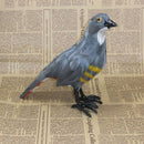 Realistic Cute Faux Fur Animal Model Figures DIY Home Decor Crafts Collection Toy - Cuckoo