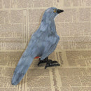 Realistic Cute Faux Fur Animal Model Figures DIY Home Decor Crafts Collection Toy - Cuckoo