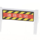 56 pieces Kids Block Street Traffic Signs Kid Children's Educational Toy for Traffic Knowledge Learning Car & Train Scenery Playset Gift