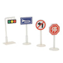 18 pieces Kids Block Street Traffic Signs Kid Children's Educational Toy for Traffic Knowledge Learning Car & Train Playset Gift