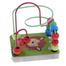 4PCS Wooden Educational Toy - Musical Xylophone/ Bead Maze/ Stacking Ring Tower/ Twisty Caterpillar Set for Baby Children Gift