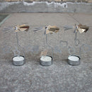 Metal Silver Angel Rotating Candle Holder Rotating Tea Light Candle Holder