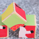 Chunky Wooden Puzzle Giraffe ,Elephant, Lion, Tiger, Hippo, Zebra for Kids