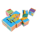 Chunky Wooden Puzzle Giraffe ,Elephant, Lion, Tiger, Hippo, Zebra for Kids