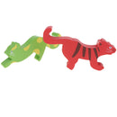 Set of 9 PCS Wooden Animal Shape Blocks Stacking Intelligence Game Kids Educational Toy Birthday Gift