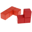Wooden Magic Cube Blocks Stacking Intelligence Game Kids Educational Toy