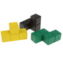 Wooden Magic Cube Blocks Stacking Intelligence Game Kids Educational Toy