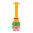 Orange Giraffe Sand Hammer Maraca Percussion Instrument Toy For Baby Toddler