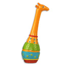 Orange Giraffe Sand Hammer Maraca Percussion Instrument Toy For Baby Toddler