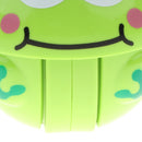 Cute Inertia Nodding Tumbler Animal Doll Wiggle & Crawl Rustling Ball Toy Ring Bell Crawling Early Educational - frog