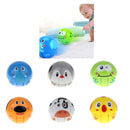 Cute Inertia Nodding Tumbler Animal Doll Wiggle & Crawl Rustling Ball Toy Ring Bell Crawling Early Educational - frog