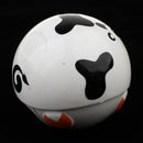 Cute Inertia Nodding Tumbler Animal Doll Wiggle & Crawl Rustling Ball Toy Ring Bell Crawling Early Educational - cow