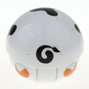 Cute Inertia Nodding Tumbler Animal Doll Wiggle & Crawl Rustling Ball Toy Ring Bell Crawling Early Educational - cow