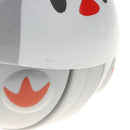 Cute Inertia Nodding Tumbler Animal Doll Wiggle & Crawl Rustling Ball Toy Ring Bell Crawling Early Educational - penguin