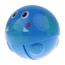 Cute Inertia Nodding Tumbler Animal Doll Wiggle & Crawl Rustling Ball Toy Ring Bell Crawling Early Educational - elephant