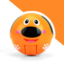 Cute Inertia Nodding Tumbler Animal Doll Wiggle & Crawl Rustling Ball Toy Ring Bell Crawling Early Educational - puppy