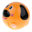 Cute Inertia Nodding Tumbler Animal Doll Wiggle & Crawl Rustling Ball Toy Ring Bell Crawling Early Educational - puppy