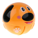 Cute Inertia Nodding Tumbler Animal Doll Wiggle & Crawl Rustling Ball Toy Ring Bell Crawling Early Educational - puppy