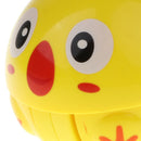 Cute Inertia Nodding Tumbler Animal Doll Toy Sliding Ring Bell Ball Crawling Early Educational - Chicken