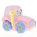 6 Pieces Cartoon Animals Inertia Push & Go Toy Rustling Cars Bus Train Aircraft Taxi Set for Baby Infant Play