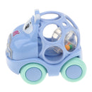 6 Pieces Cartoon Animals Inertia Push & Go Toy Rustling Cars Bus Train Aircraft Taxi Set for Baby Infant Play