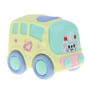 6 Pieces Cartoon Animals Inertia Push & Go Toy Rustling Cars Bus Train Aircraft Taxi Set for Baby Infant Play
