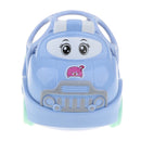 6 Pieces Cartoon Animals Inertia Push & Go Toy Rustling Cars Bus Train Aircraft Taxi Set for Baby Infant Play