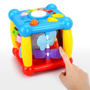 Multi-purpose Electric Musical Cube - Educational Toy Shapes & Color Letter Puzzle Vision & Hear Development Xmas Gifts