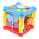 Multi-purpose Electric Musical Cube - Educational Toy Shapes & Color Letter Puzzle Vision & Hear Development Xmas Gifts