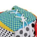 Bright Color Cloth Shoelace Zipper Button Learn Cube Block Toy for Kids Baby Developmental Educational Toy Gift