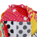Bright Color Cloth Shoelace Zipper Button Learn Cube Block Toy for Kids Baby Developmental Educational Toy Gift