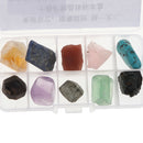 Rock & Mineral Collection Geology Science Kit Earth Sciences Educational - Box Of 10 pieces Quartz Crystal Specimens