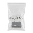 3x3x3.5cm Transparent Dustproof Display Case with Balck Base For Rock & Mineral Collection